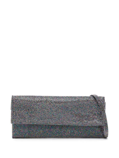 Vittissima la grande crystal-embellished clutch bag