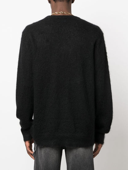 Logo wool blend sweater