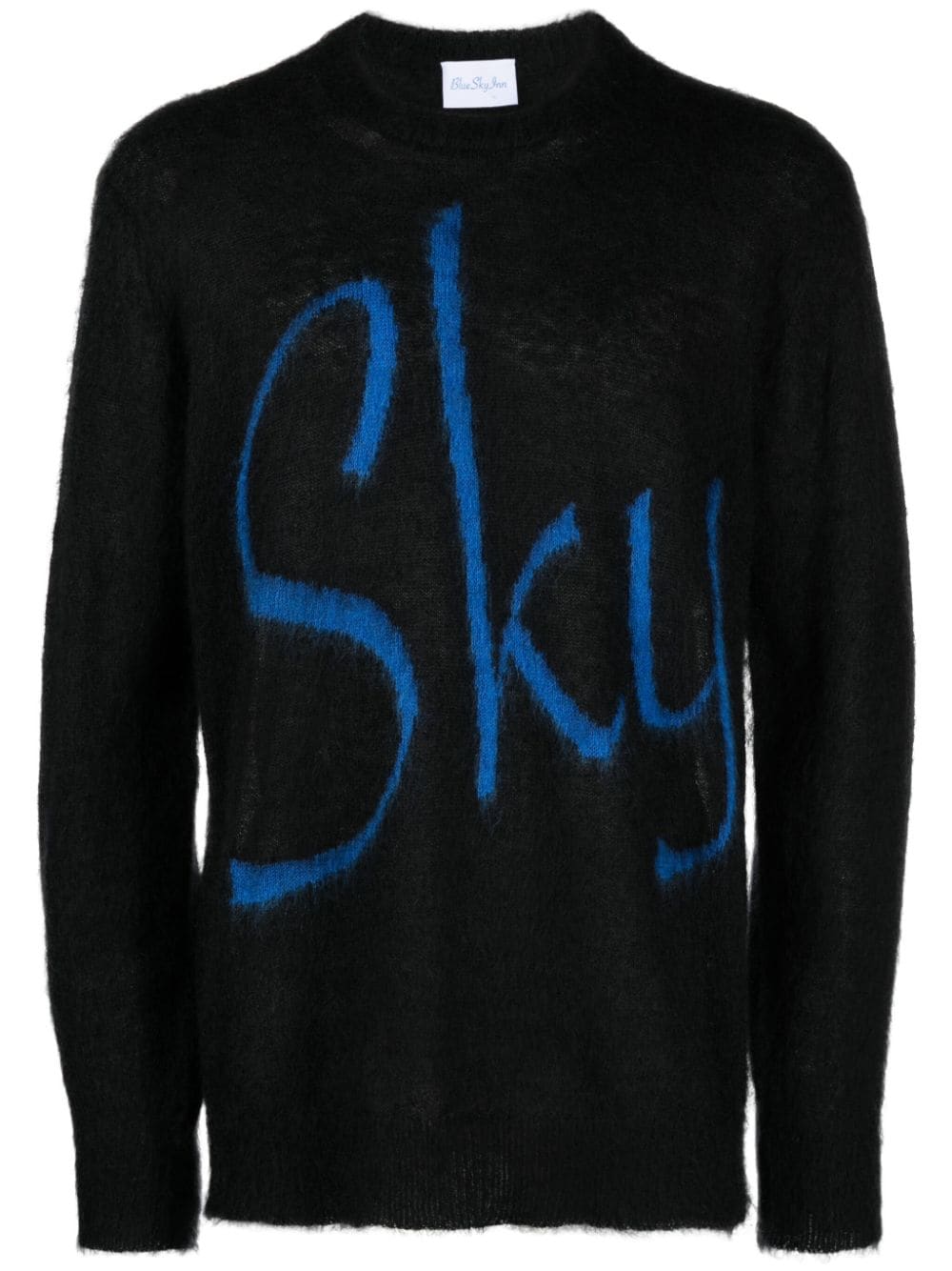 Logo wool blend sweater