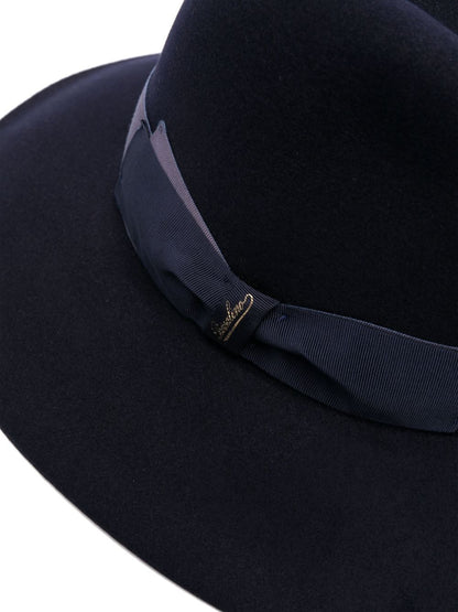 Alessandria shaved fur felt fedora hat