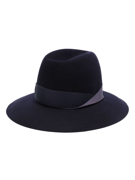 Alessandria shaved fur felt fedora hat