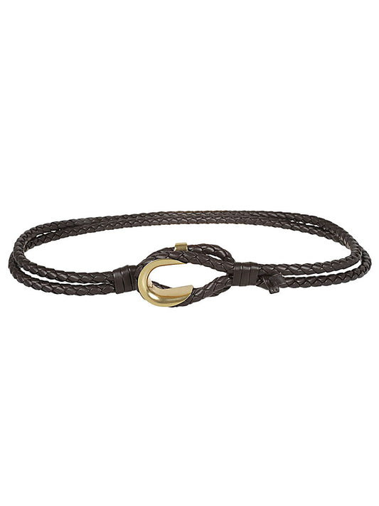 Coaxial leather belt