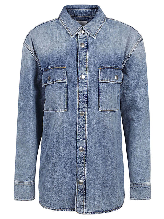 Denim cotton shirt