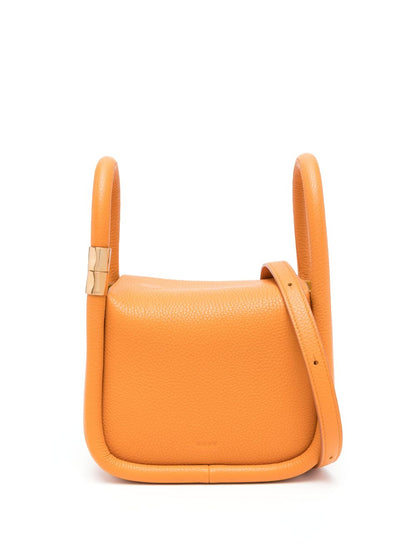 Wonton 20 pebble leather handbag