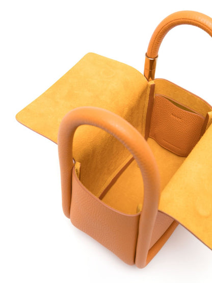 Wonton 20 pebble leather handbag