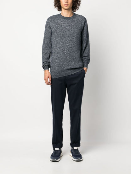 Wool and cotton blend jumper