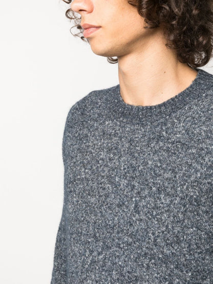 Wool and cotton blend jumper