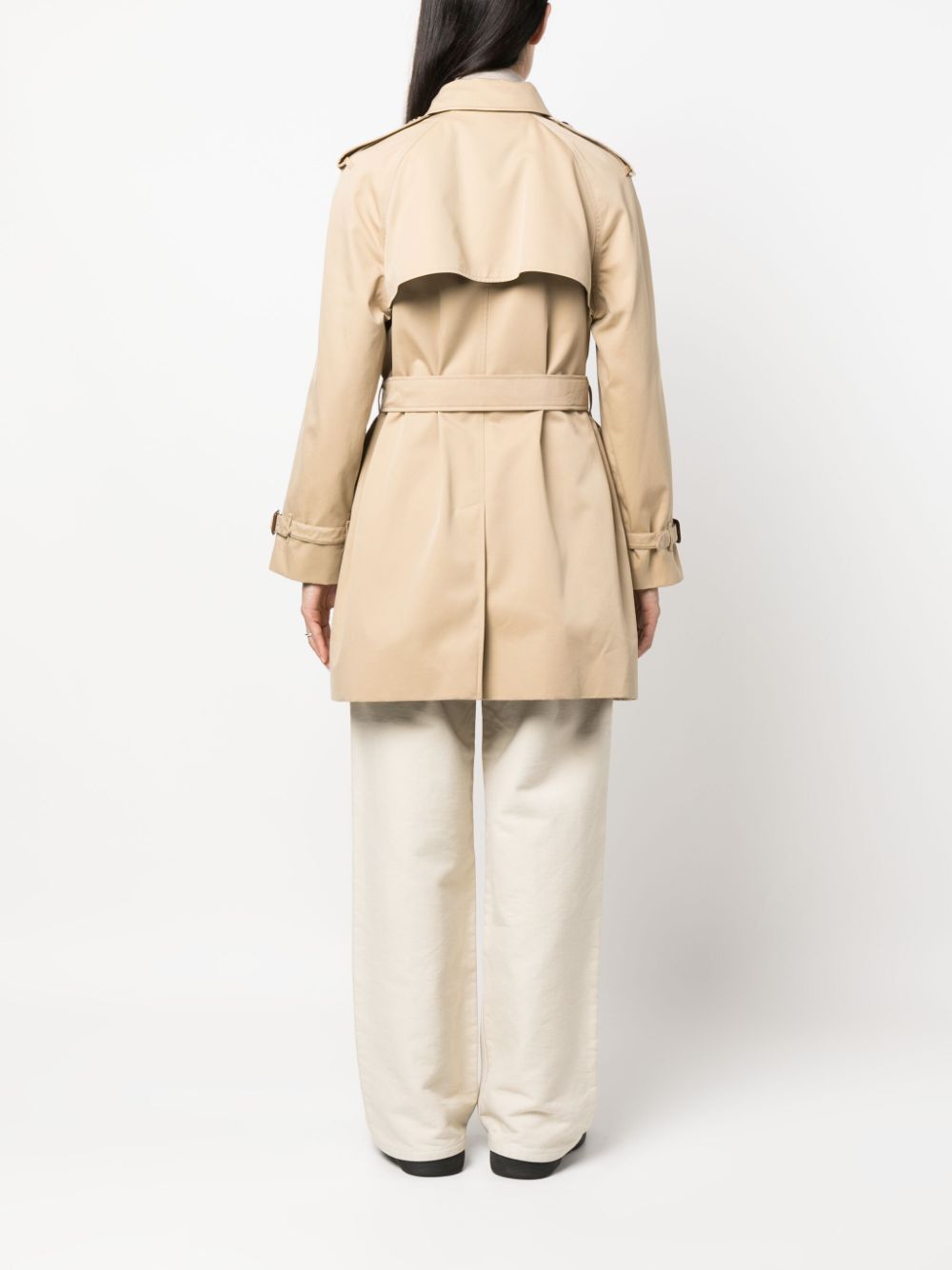 Cotton trench coat