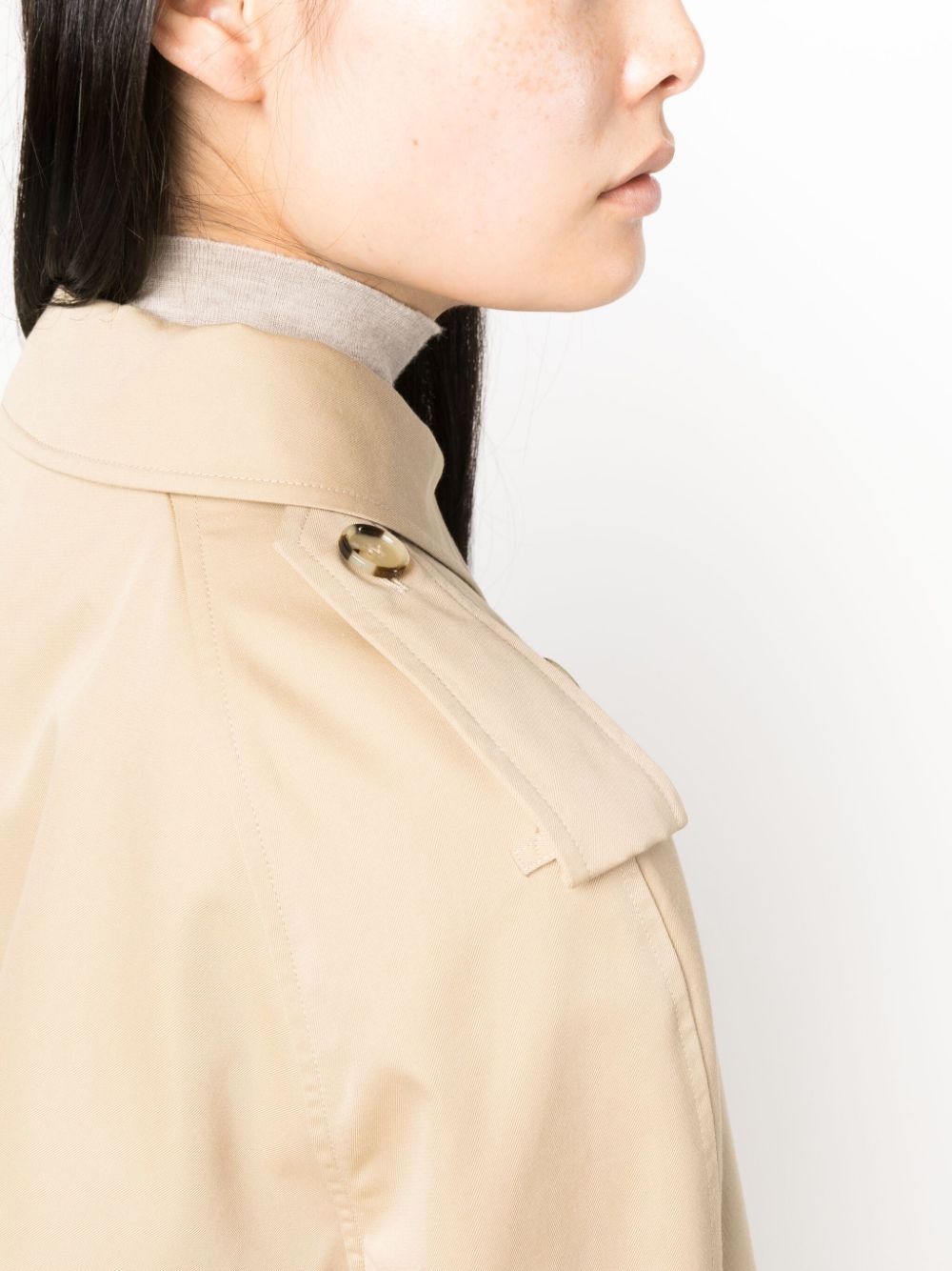 Cotton trench coat