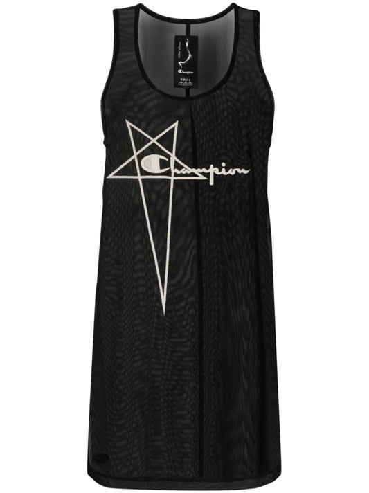 Logo short dress