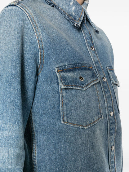 Denim cotton shirt