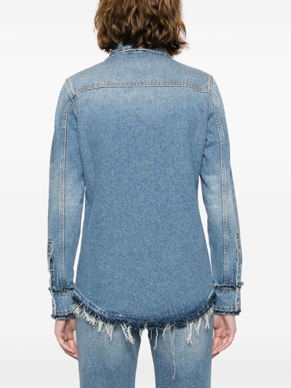 Denim cotton shirt