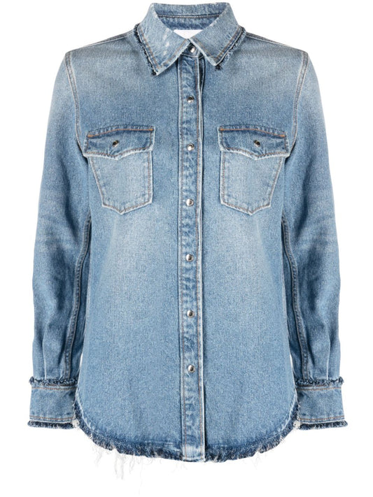 Denim cotton shirt