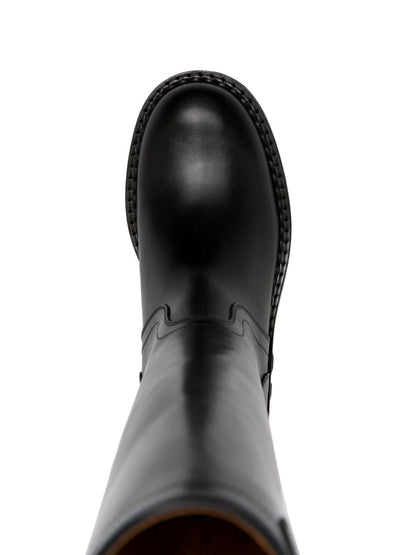 Owena leather boots