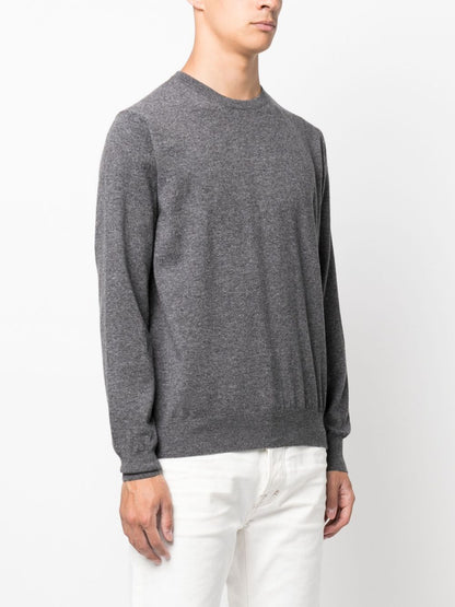 Cashmere crewneck sweater