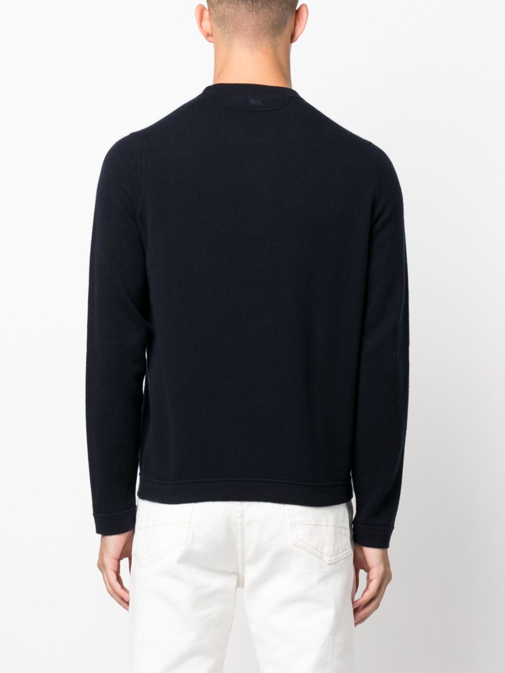 Cashmere crewneck sweater