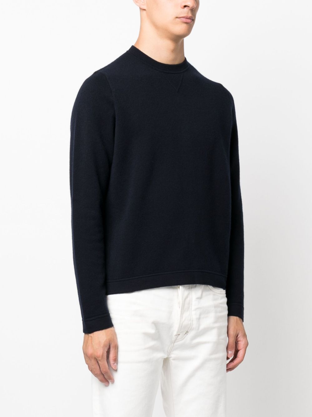 Cashmere crewneck sweater