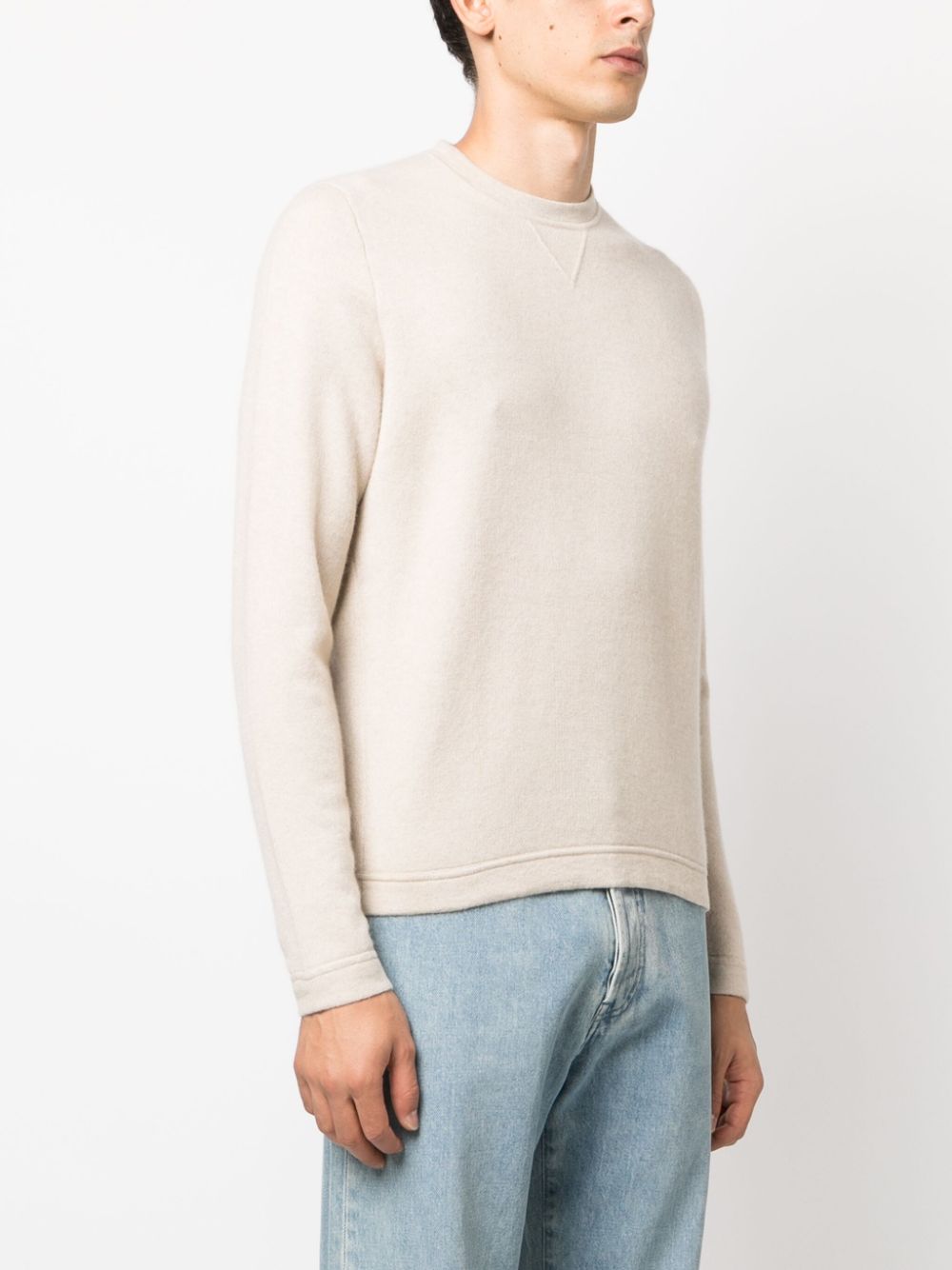 Cashmere crewneck sweater