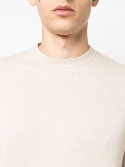 Cashmere crewneck sweater