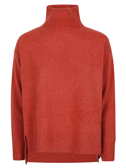 Wool high-neck jmper