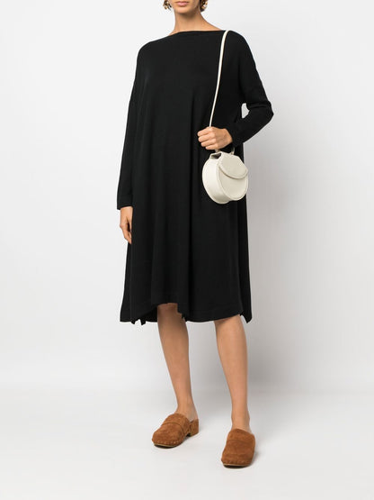 Oversized wool short dress