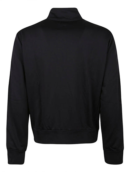 Logo zipped sweatshirt