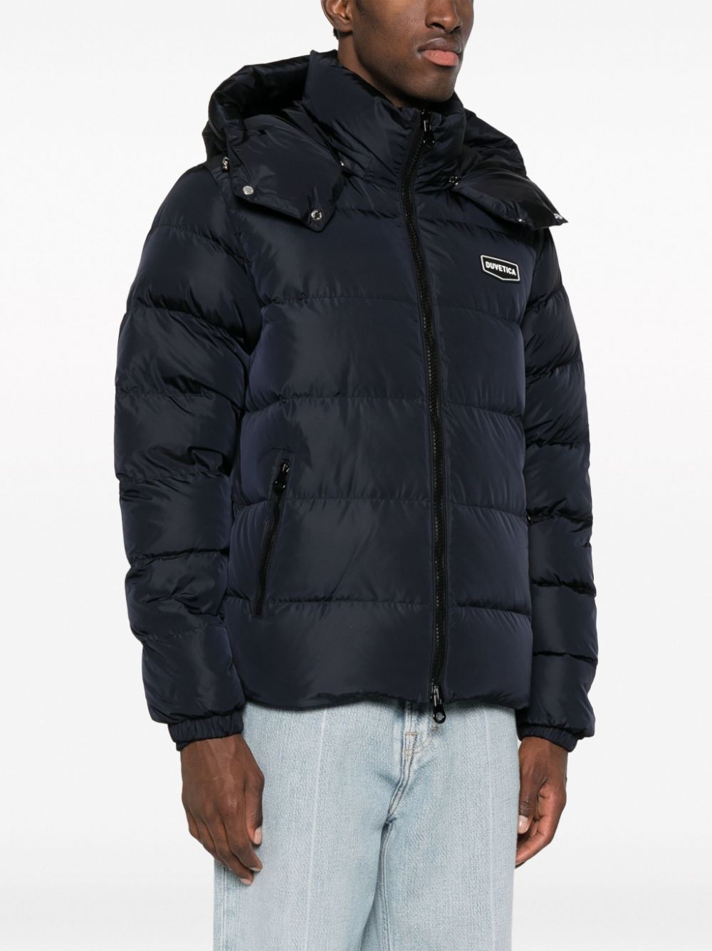 Aprica hooded down jacket