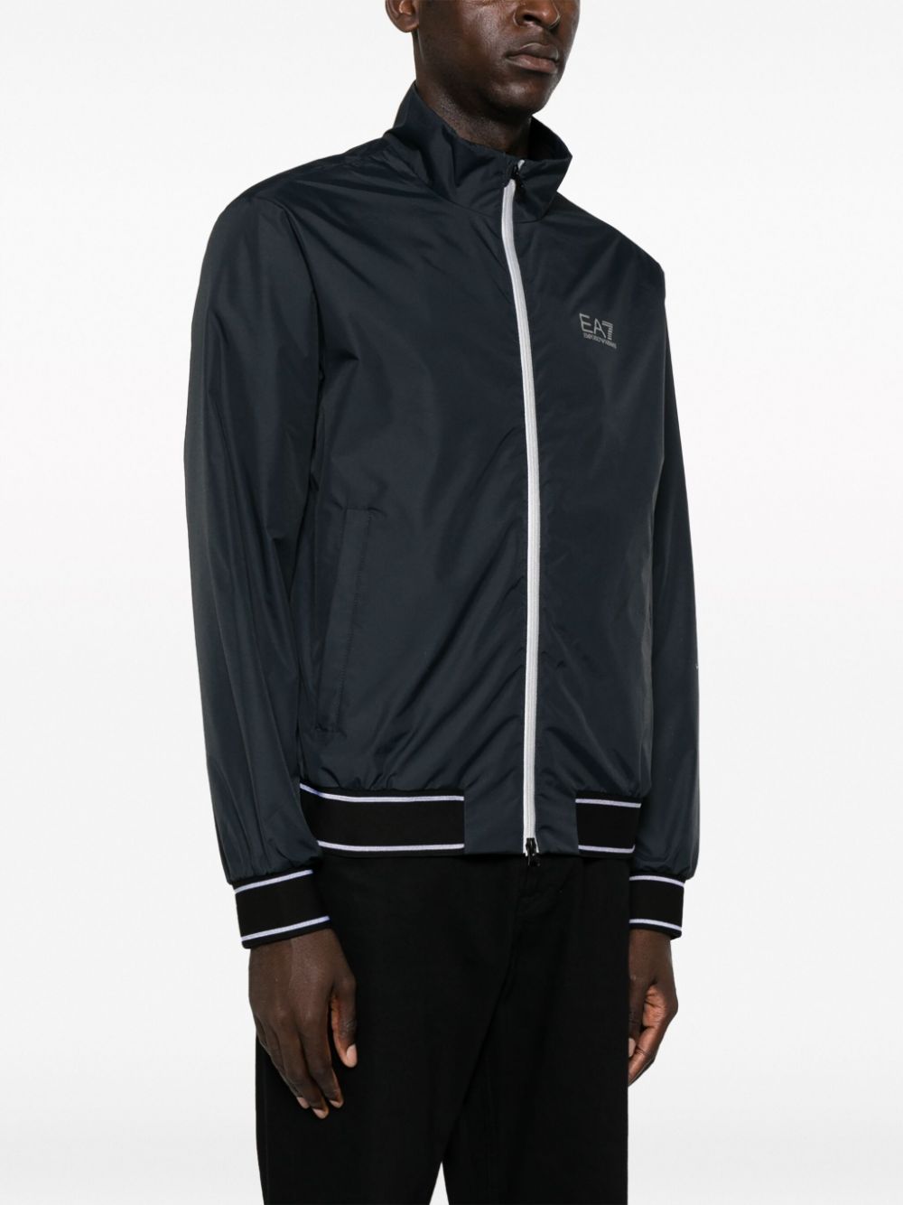 Logo nylon jacket