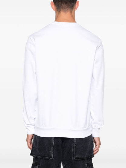 Logo cotton crewneck sweatshirt