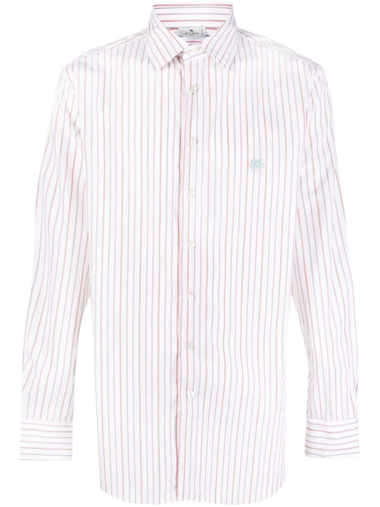 Striped cotton shirt