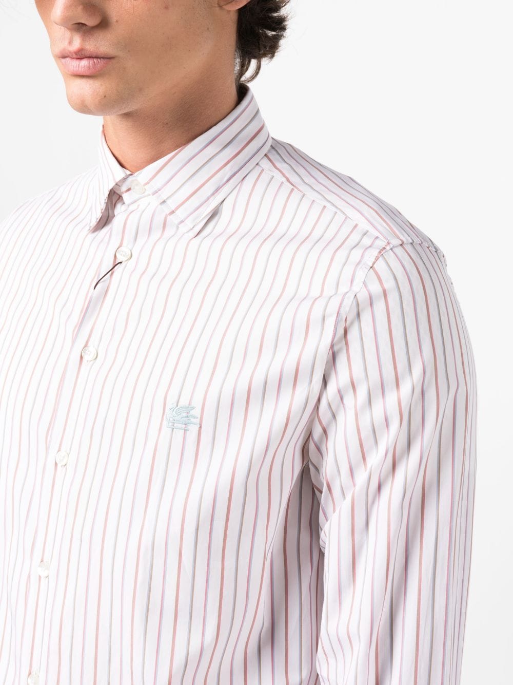 Striped cotton shirt