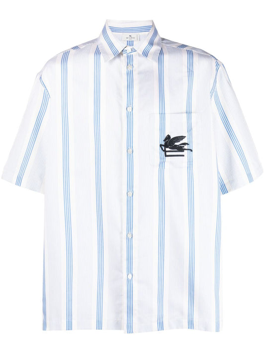 Striped cotton shirt