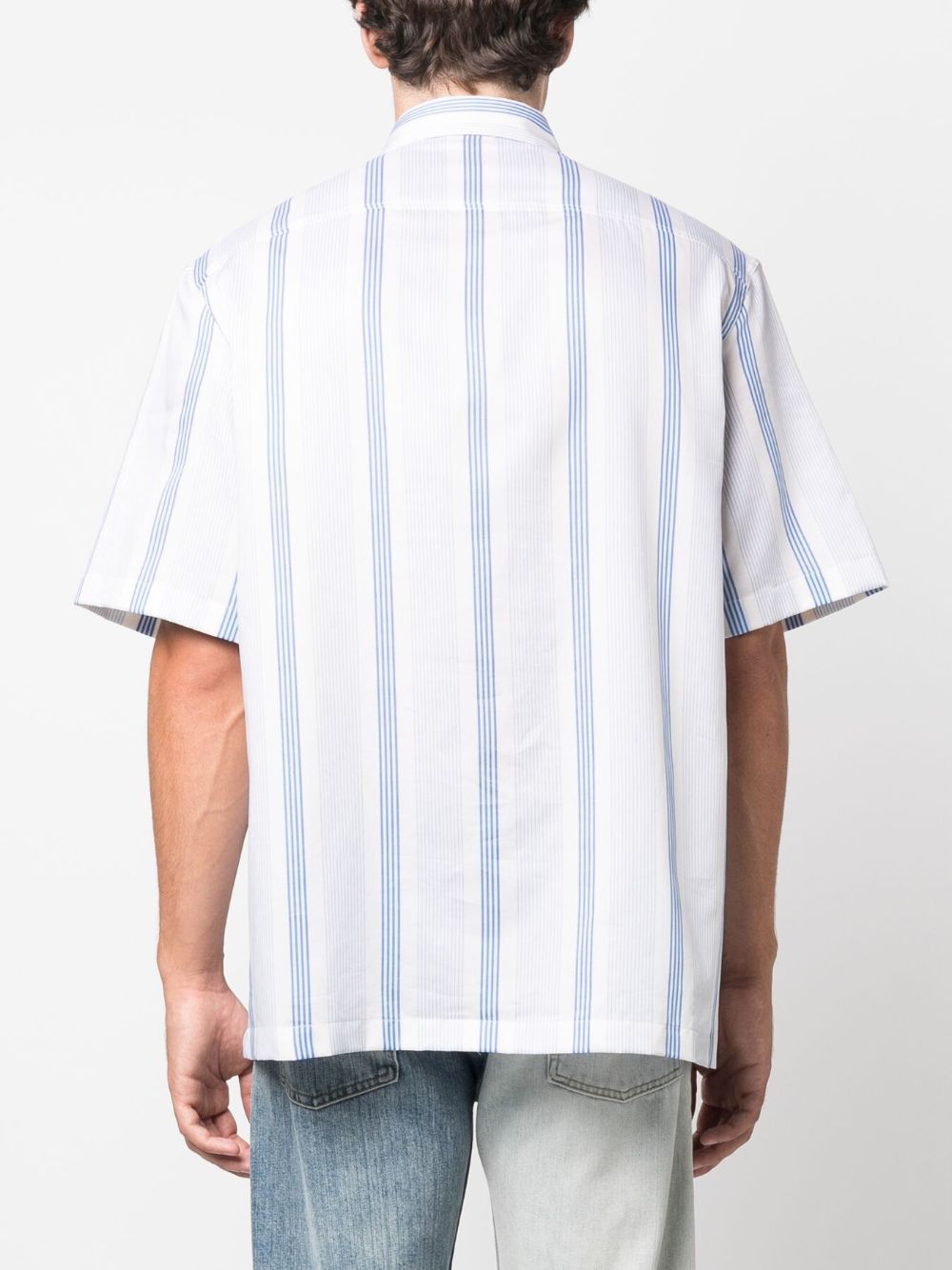 Striped cotton shirt