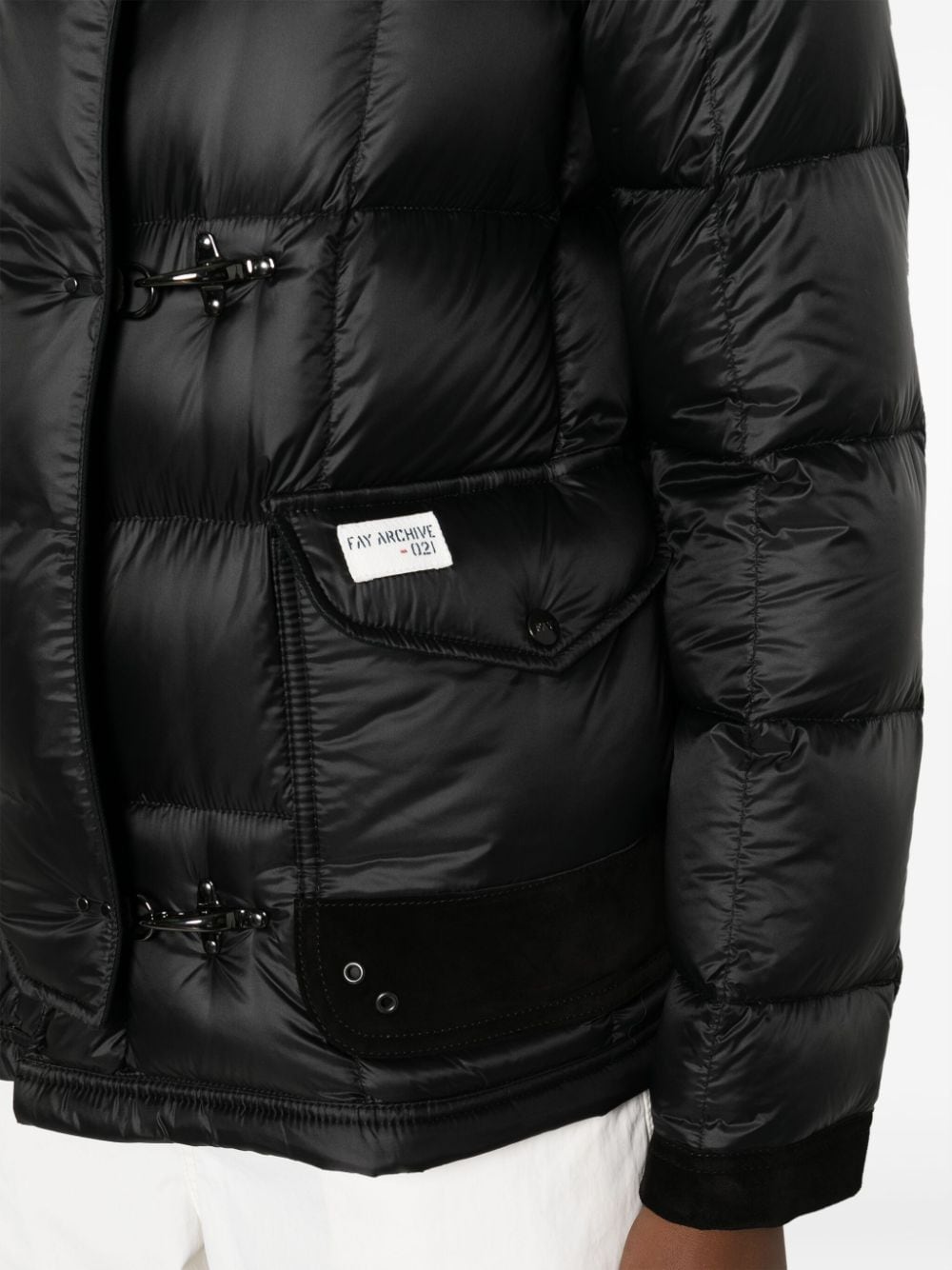 Nylon down jacket