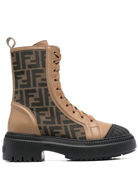 Domino ff canvas biker boots