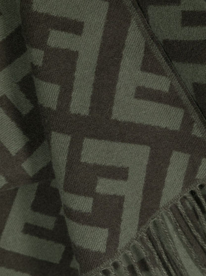 Cashmere ff logo scarf