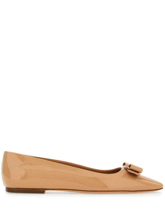 Vara leather ballet flats