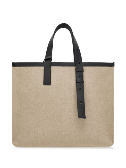 Logo canvas tote