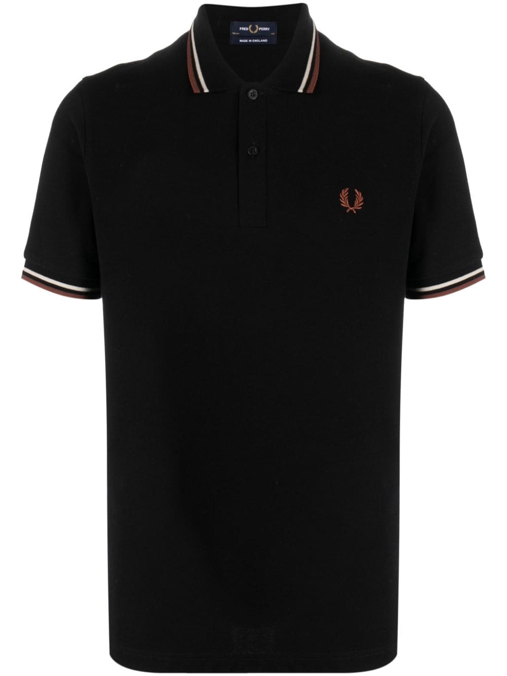 Logo cotton polo shirt