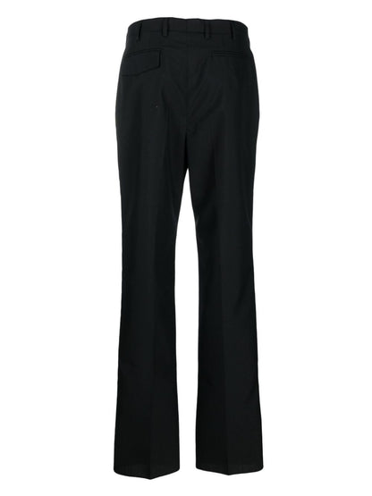 Wool blend trousers