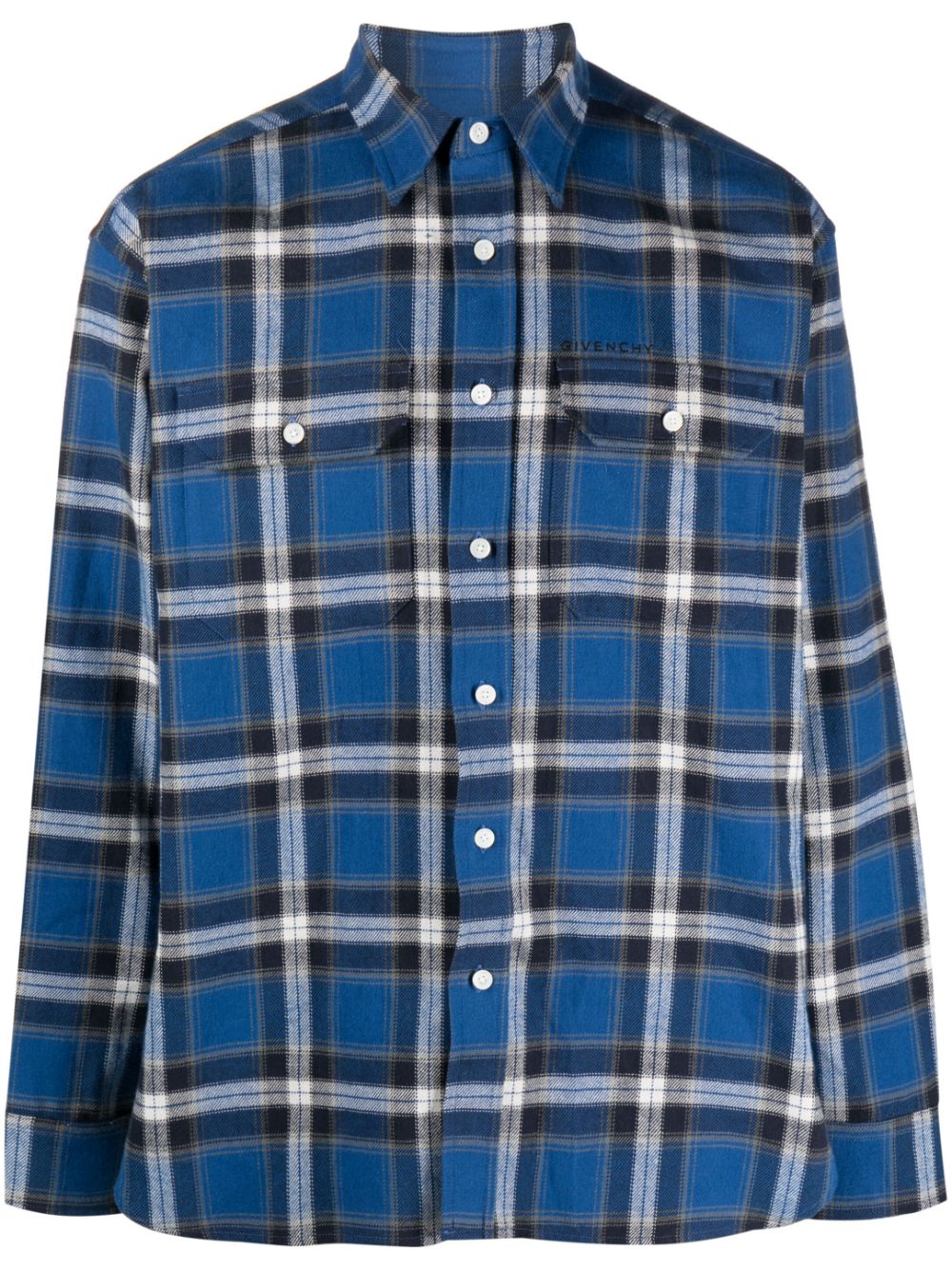 Checked cotton shirt