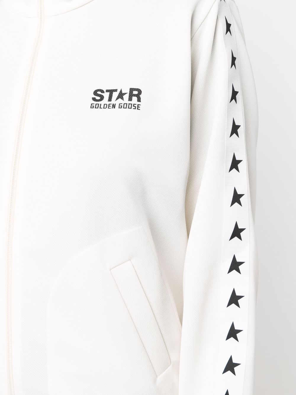 Star zipped sweatshirt