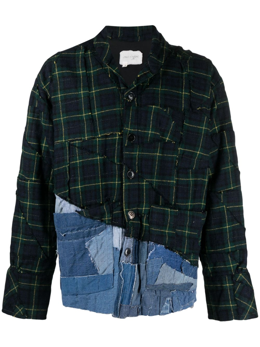 Cotton patchwork shirt