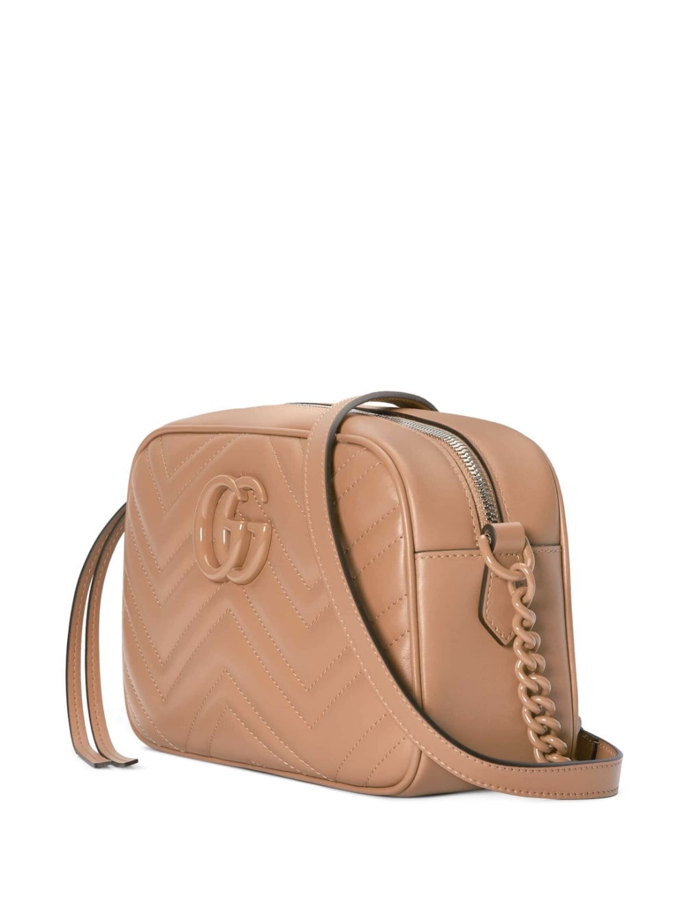 Gg marmont small leather shoulder bag