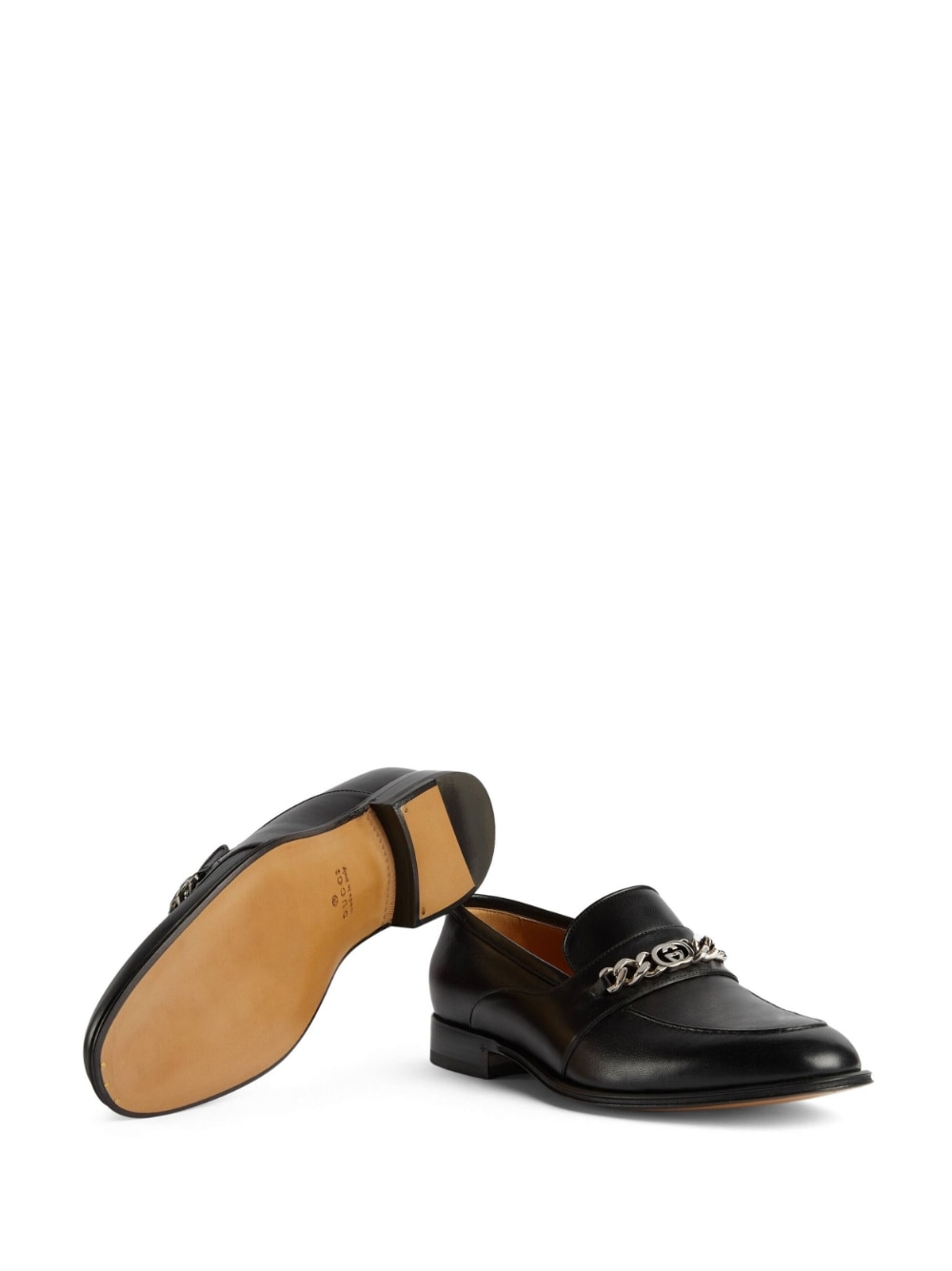 Leather loafers