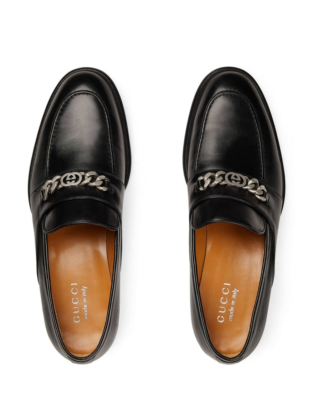 Leather loafers