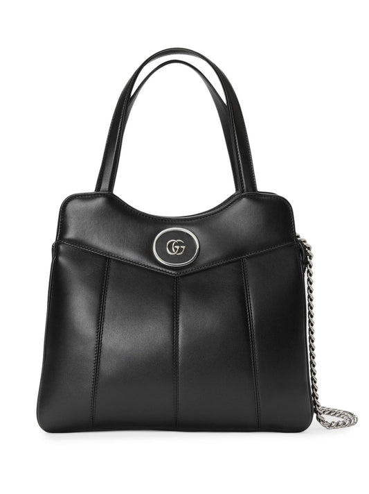 Petite gg small leather tote bag