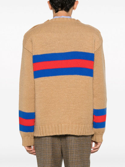 Wool crewneck jumper