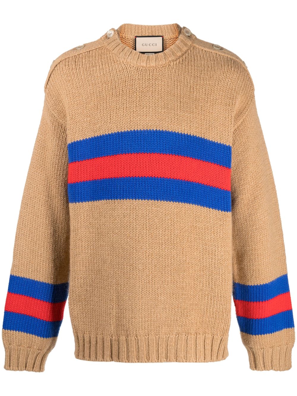 Wool crewneck jumper