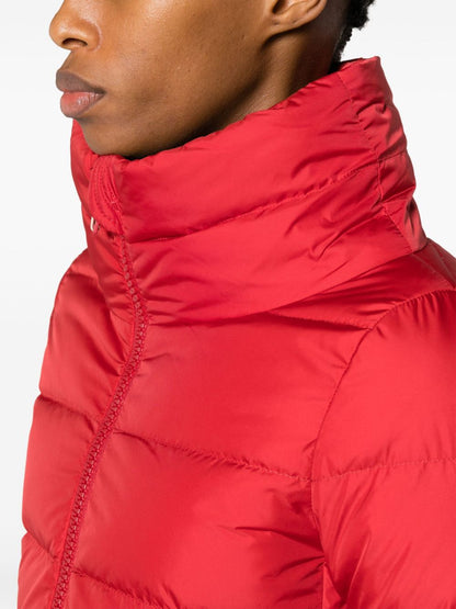 Nylond midi down jacket